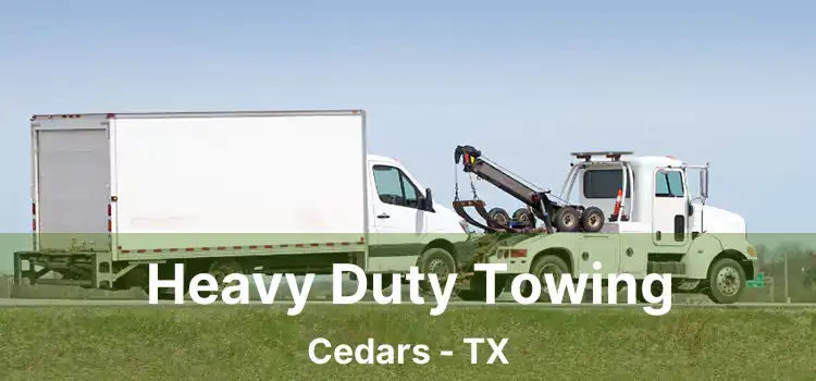 Heavy Duty Towing Cedars - TX