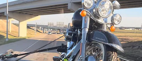 motorcycle towing in Dallas, TX