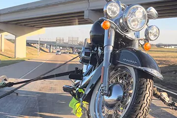 Best Motorcycle Towing in Lower Greenville, TX